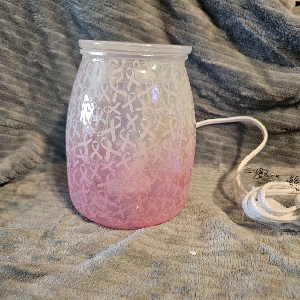 Scentsy Pink Ribbon Warmer